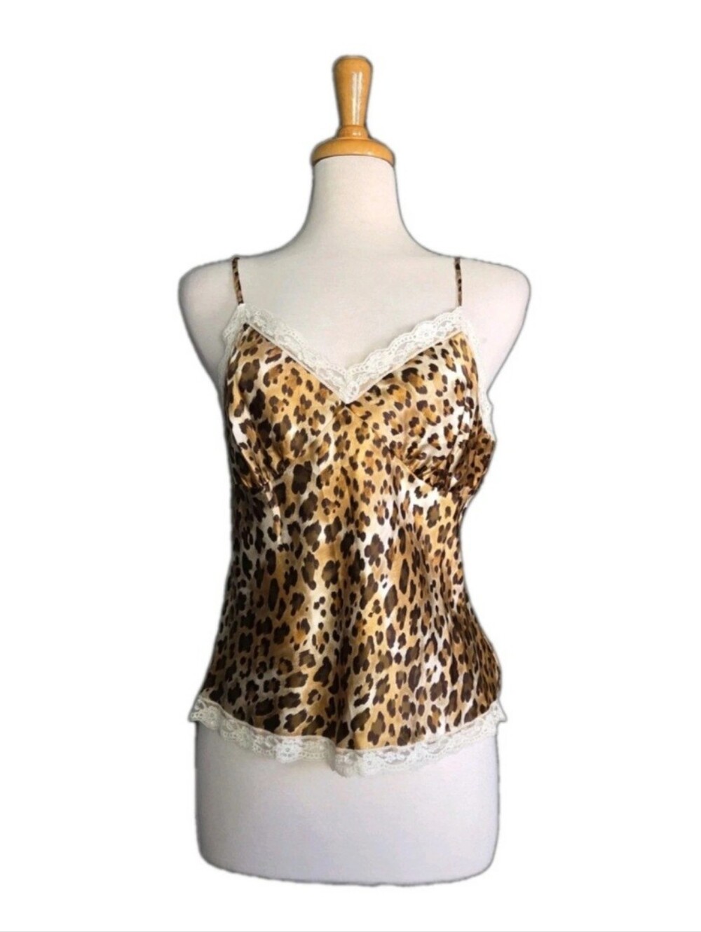 Daisy Fuentes Petites 100% Silk Tank Top Women's Size PL